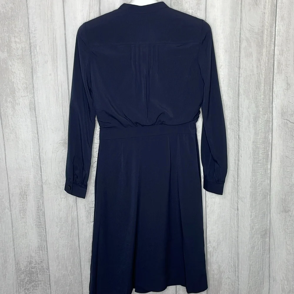 Tory Burch midi Navy blue dress. NWT - Picture 7 of 9